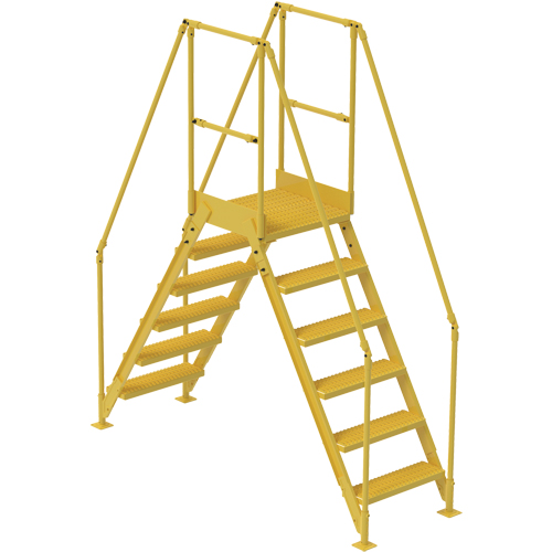 Crossover Ladder, 92" Overall Span, 60" H x 24" D, 24" Step Width Pronet Distribution