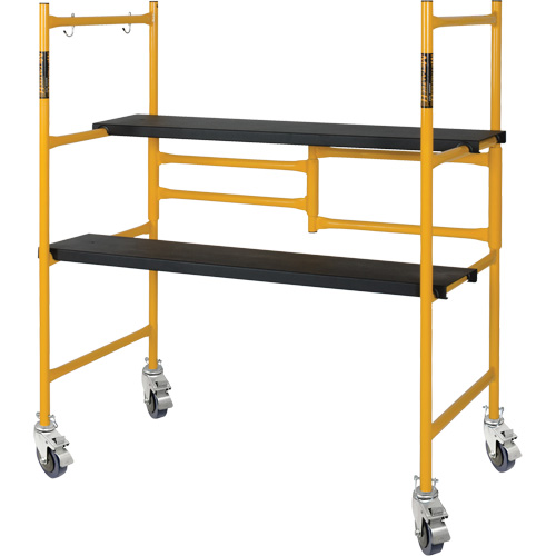 Ensemble de petit &eacute;chafaudage de base de 4' Jobsite Series, Cadre Acier, 41" p x 45-3/4" h Pronet Distribution