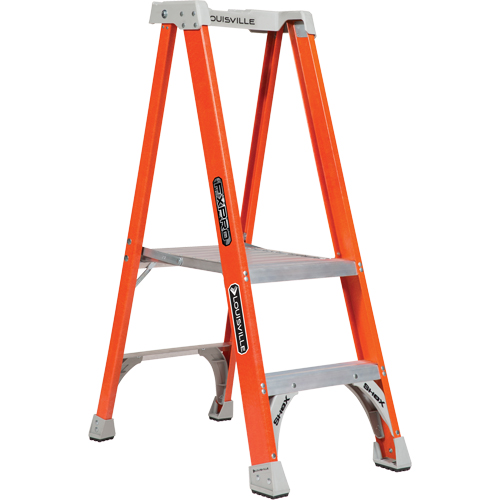 Industrial Heavy-Duty Pro Platform Stepladders (FXP1700 Series), 2', 300 lbs. Cap. Pronet Distribution