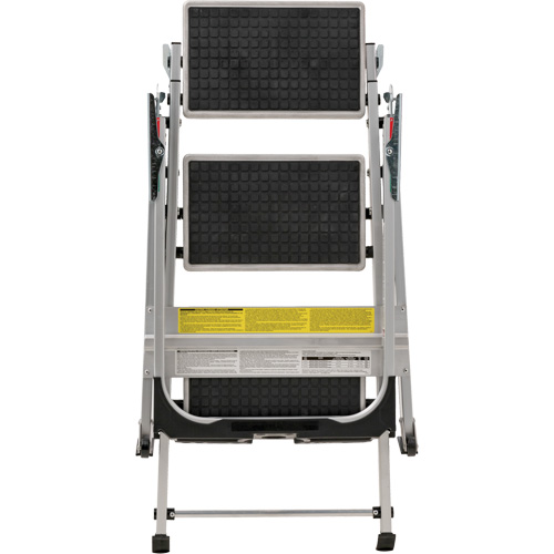 Tilt & Roll Step Stool Ladder, 3 Steps, 34" x 22" x 50.75" High Pronet Distribution