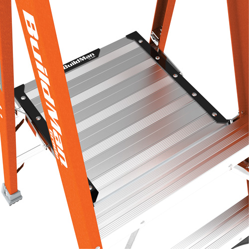 Safespace Platform Step Ladder, 3', 300 lbs. Cap. Pronet Distribution