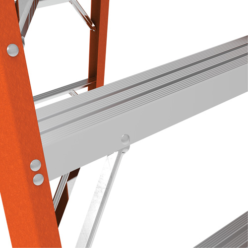 Safespace Platform Step Ladder, 3', 300 lbs. Cap. Pronet Distribution