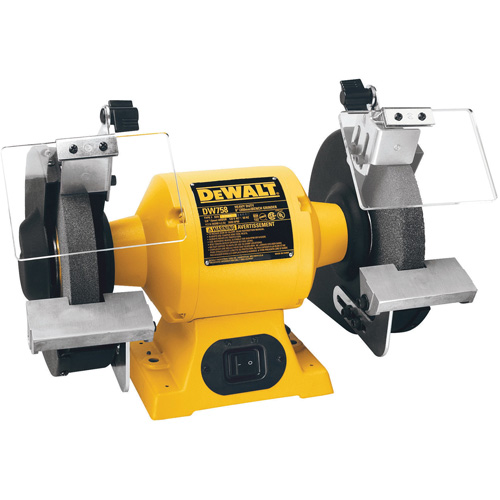 Meuleuse d'&eacute;tabli robuste, Dia de roue 8", 3/4 CV, 3600 tr/min Pronet Distribution