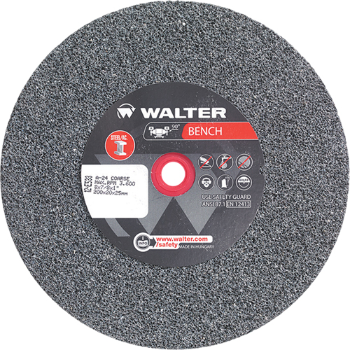 Bench Grinding Wheels, 8" x 7/8", 1" Arbor, 1 Pronet Distribution