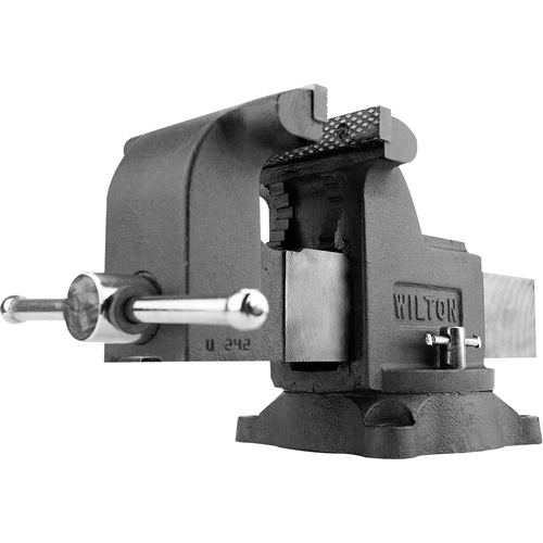 &eacute;taux d'atelier, Largeur des m&acirc;choires 4", Profondeur de la gorge 2-3/4" Pronet Distribution