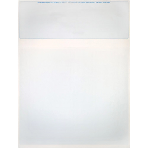 Papier &agrave; ch&egrave;que Pronet Distribution