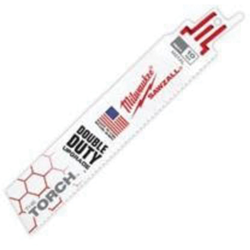 The Torch Sawzall&reg; Blade, Bi-Metal, 10 TPI, 6" L x 1" W Pronet Distribution