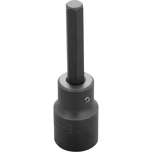 Embout &agrave; ins&eacute;rer, Hexagonale, 8 mm x 3-1/4" lo, Prise 1/2" Pronet Distribution
