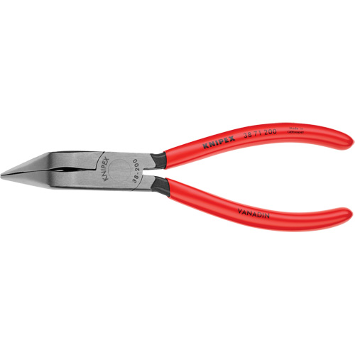 8" Long Nose 70° Angled Pliers without Cutter Pronet Distribution