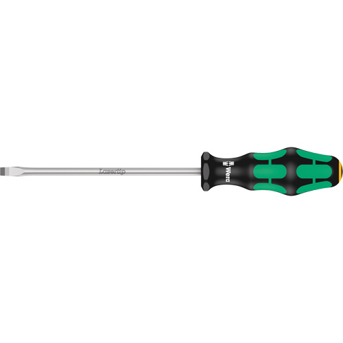 Tapered Slotted Screwdriver, 6.5 mm Tip, Round, 10-1/16" L, Plastic Handle Pronet Distribution