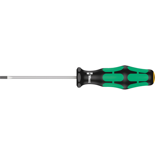 Tournevis pour vis &agrave; fente, Tige de 1/8", Ronde, 6-5/16" lo, Prise en Plastique Pronet Distribution