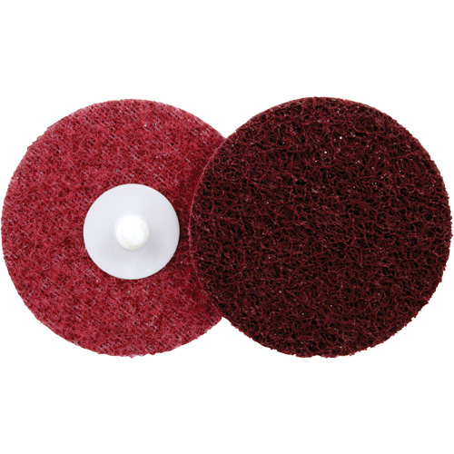 Disque de conditionnement de surface &agrave; remplacement rapide Standard Abrasives, 3" dia., Grain Moyen, Oxyde d'aluminium Pronet Distribution