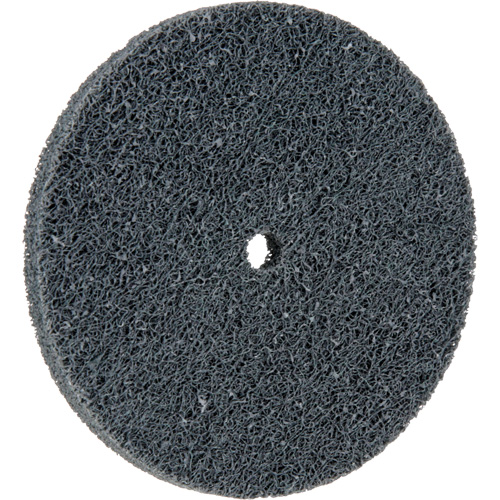 Standard Abrasives 500 Series Soft Density Unitized Wheels, 3" x 1/4", 1/4" Arbor, Fine Grit, Silicon Carbide Pronet Distribution