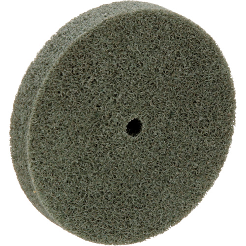 Meule homog&egrave;ne &agrave; faible densit&eacute; de s&eacute;rie 500 Standard Abrasives, 3" x 1/2", Arbre de 1/4", Grain de Moyen, Oxyde d'aluminium Pronet Distribution