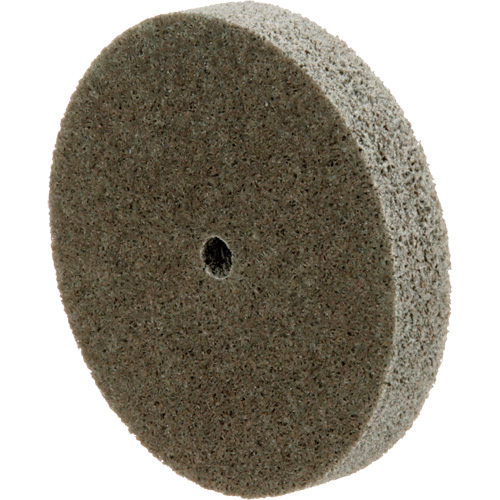 Standard Abrasives Unitized Wheel, 3" x 1/2", 1/4" Arbor, Medium Grit, Aluminum Oxide Pronet Distribution