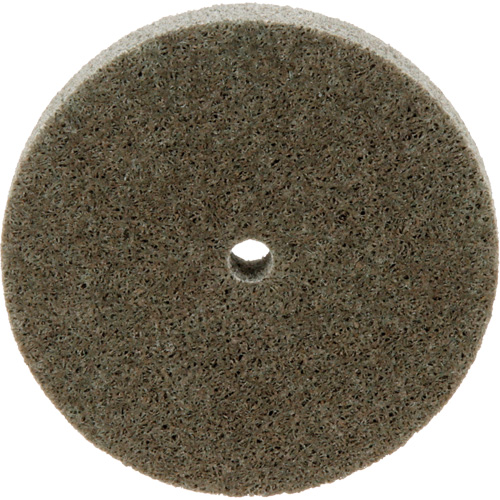 Standard Abrasives Unitized Wheel, 3" x 1/2", 1/4" Arbor, Medium Grit, Aluminum Oxide Pronet Distribution