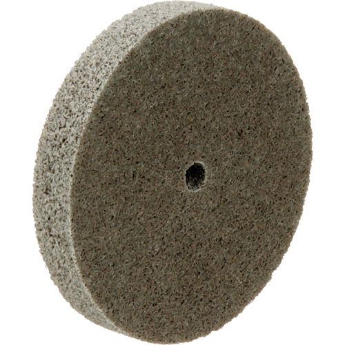 Standard Abrasives Unitized Wheel, 3" x 1/2", 1/4" Arbor, Medium Grit, Aluminum Oxide Pronet Distribution