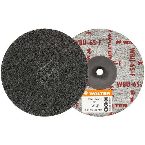 Twist Blendex U Discs, 3" Dia., Super Fine Grit, Silicon Carbide Pronet Distribution