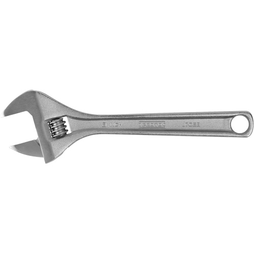 Cl&eacute; &agrave; molette, 8" lo, la max. 1-7/32", Chrome Pronet Distribution
