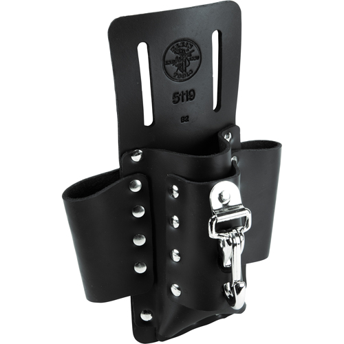 Porte-outils, Porte-outil multiple, Cuir, 4 Poches Pronet Distribution