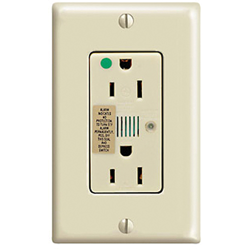 R&eacute;ceptacle protecteur contre les surtensions d'h&ocirc;pital duplex 120V, 15A Pronet Distribution