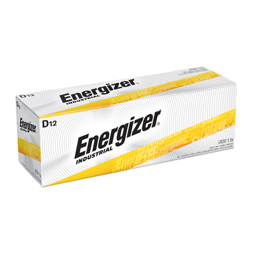 Alkaline Industrial Batteries, D, 1.5 V Pronet Distribution