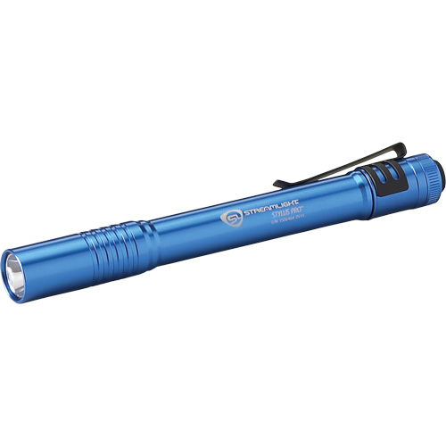Lampe stylo Stylus Pro, DEL, 100 lumens, Corps en Aluminium, piles AAA, Compris Pronet Distribution