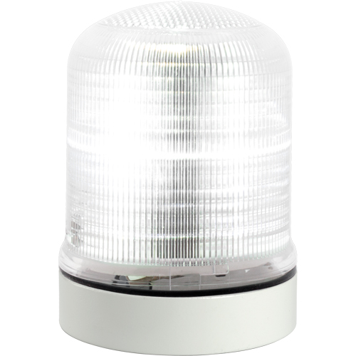 Streamline&reg; Modular Multifunctional LED Beacons, Continuous/Flashing/Rotating, Clear Pronet Distribution