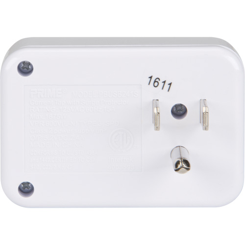 Prime&reg; USB Charger with Surge Protector Pronet Distribution