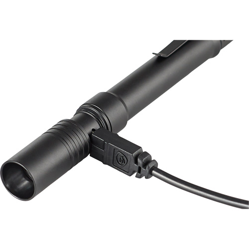 Lampe de poche stylo USB Stylus Pro, DEL, 350 lumens, Corps en Aluminium, piles Rechargeable, Compris Pronet Distribution