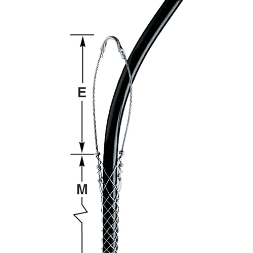 Tire-c&acirc;ble porteur &agrave; œillet simple Pronet Distribution