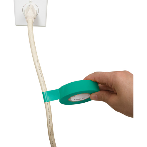 Electrical Tape, 19 mm (3/4") x 18 M (60'), Green, 7 mils Pronet Distribution