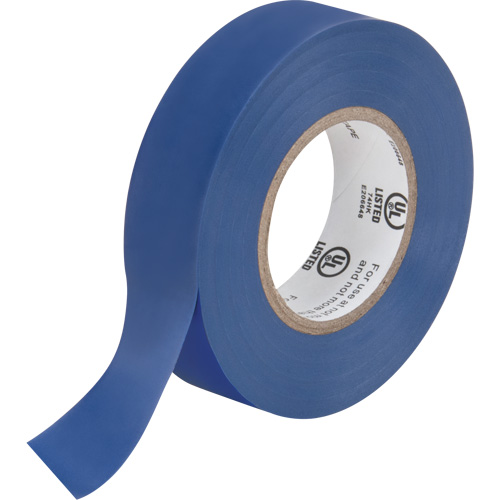 Electrical Tape, 19 mm (3/4") x 18 M (60'), Blue, 7 mils Pronet Distribution