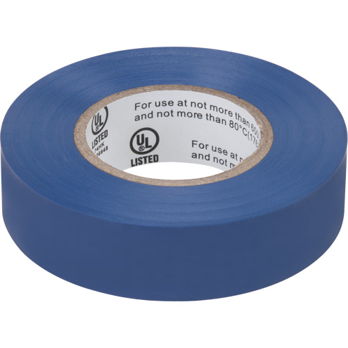 Electrical Tape, 19 mm (3/4") x 18 M (60'), Blue, 7 mils Pronet Distribution
