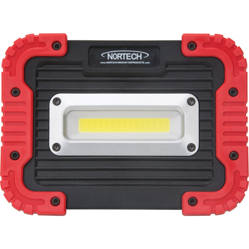 Portable Work Light, LED, 10 W, 1000 Lumens, Plastic Housing Pronet Distribution