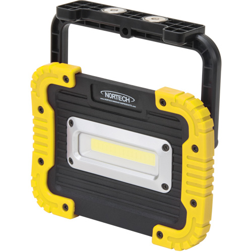 Portable Work Light, LED, 10 W, 1000 Lumens, Plastic Housing Pronet Distribution
