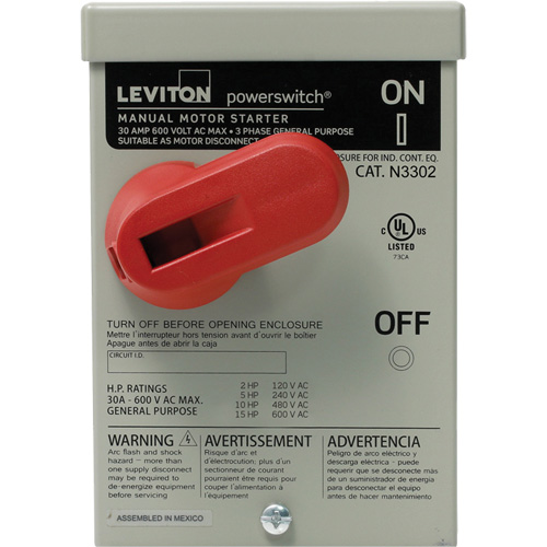 Manual Motor Controller Pronet Distribution