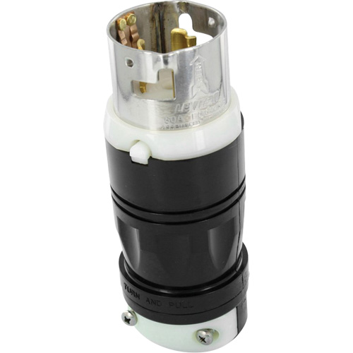 Prise verrouillable de style californien, Nylon, 50 A, 120 V/250 V, Non-NEMA Pronet Distribution