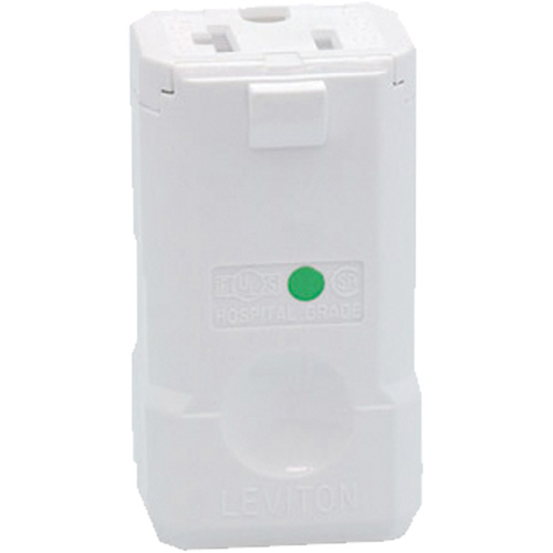 Connecteur de prise de rallonge de qualit&eacute; hospitali&egrave;re, 5-20R, Nylon Pronet Distribution