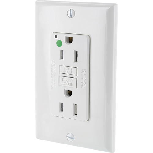 SmartlockPro&reg; Extra Heavy-Duty Self-Test GFCI Receptacle Pronet Distribution