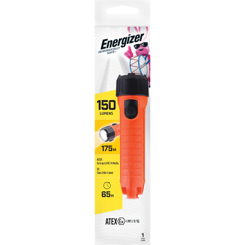 Lampe de poche portative Intrinsically Safe, DEL, 150 lumens, Piles D Pronet Distribution