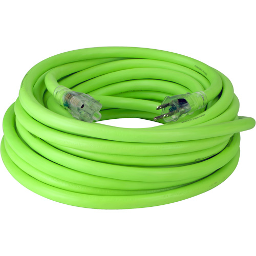 Flexzilla&reg; Pro Industrial Extension Cord, All-Weather, SJTW, 10/3 AWG, 15 A, 50' Pronet Distribution