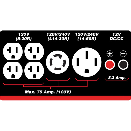 G&eacute;n&eacute;ratrice &agrave; essence/propane &agrave; d&eacute;marreur &eacute;lectrique Pronet Distribution