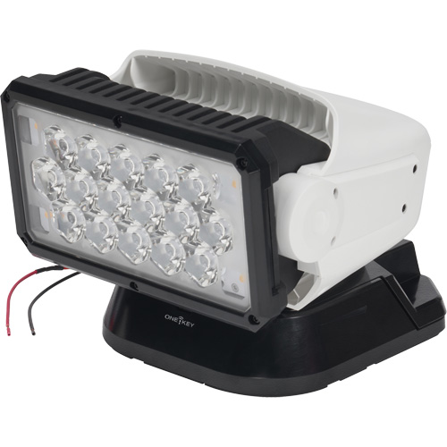 Utility Remote Control Search Light, LED, 4250 Lumens Pronet Distribution
