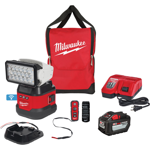 Utility Remote Control Search Light Kit, LED, 4250 Lumens Pronet Distribution