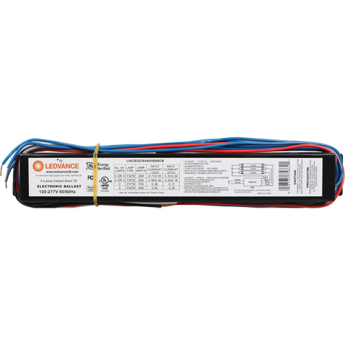 Ballast &agrave; 3 lampes fluorescentes T8 Pronet Distribution