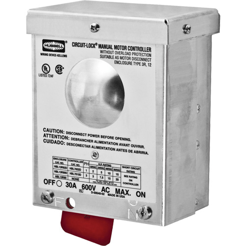 Circuit-Lock&reg; NEMA 3R Enclosure Switch Disconnect Pronet Distribution