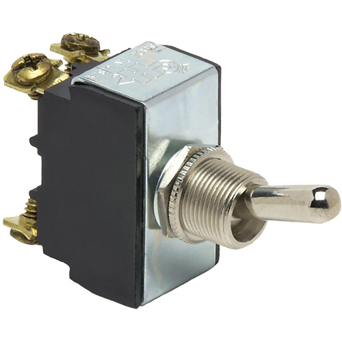 DPST Standard Heavy-Duty 4-Terminal Toggle Switch Pronet Distribution