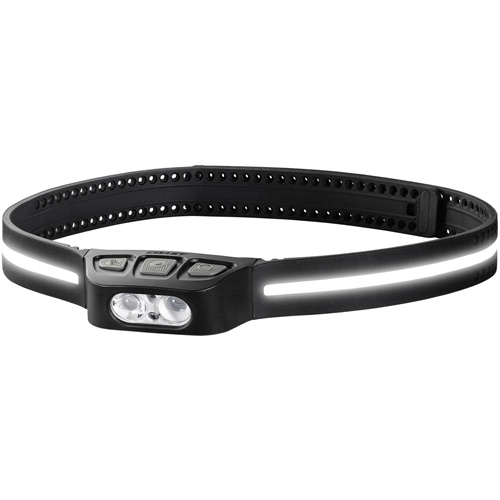 Lampe frontale avec &eacute;clairage sur 360° LHS500R, DEL, 515 lumens, 2,5 hres de fonctionnement, piles Rechargeable Pronet Distribution