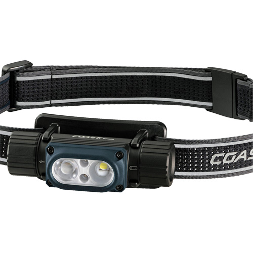 Lampe frontale ultra lumineuse &agrave; alimentation double &eacute;tanche &agrave; l'eau WPH30R, DEL, 1000 lumens, piles Rechargeable Pronet Distribution